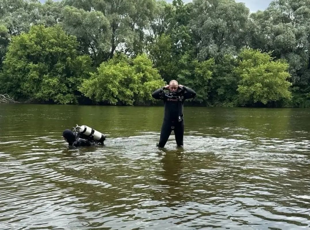 В Брянской области водолазы ищут без вести пропавшего