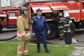 В суражской колонии потушили условный пожар