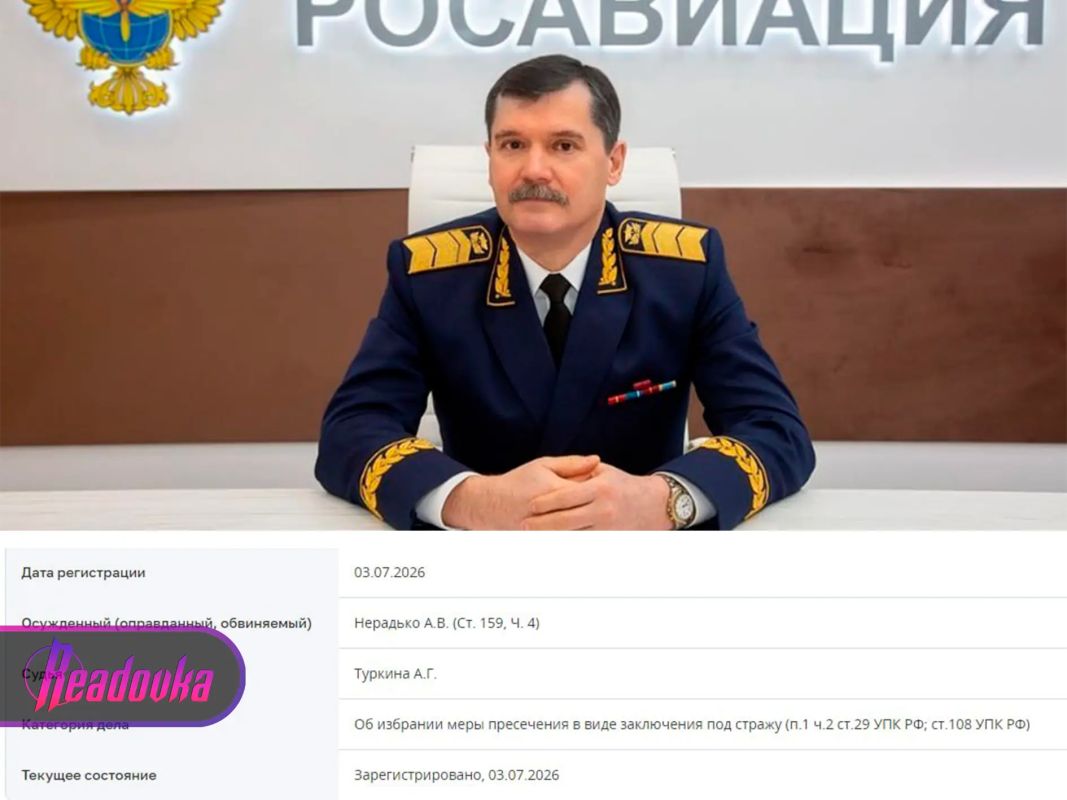 Экс-главу Росавиации Александра Нерадько задержали за мошенничество в особо крупном размере