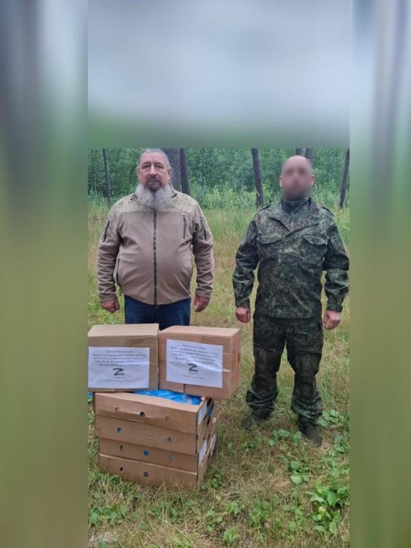 Брянский священники в очередной раз окащал помощь бойцам «Севера»