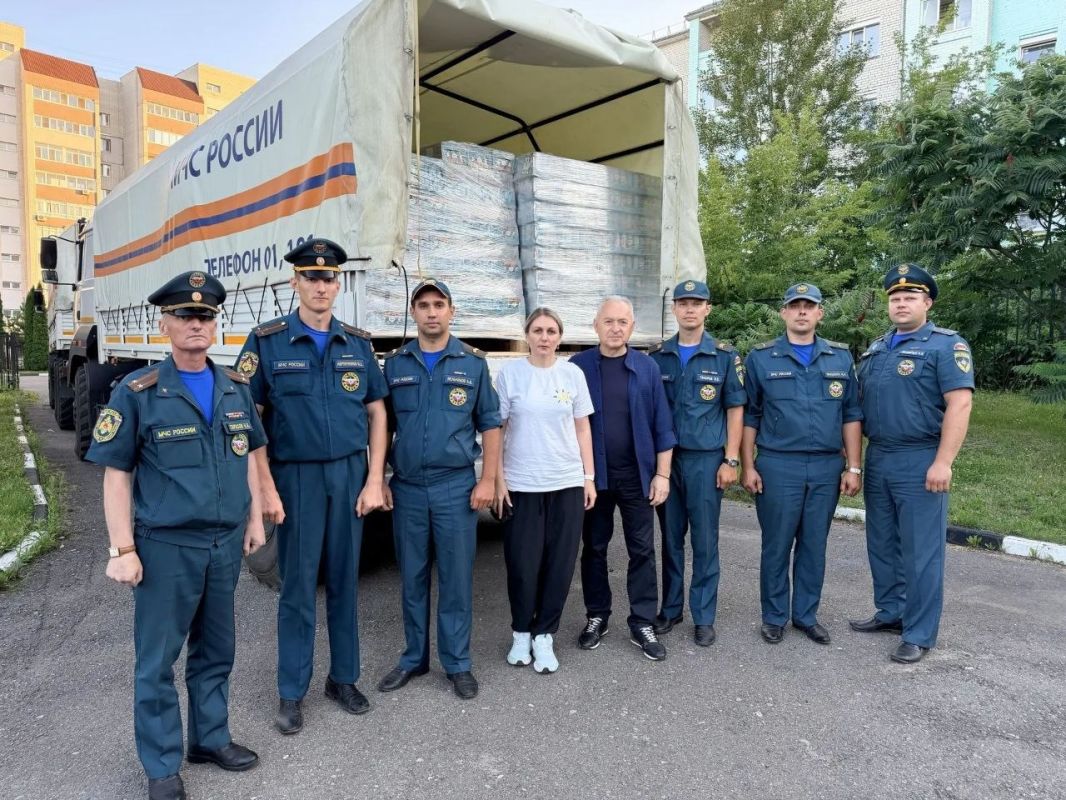 Инна Мухина: Детское питание из Новосибирска доставлено детям приграничья в рамках проекта «Россия рядом: тепло Сибири — детям Брянщины»
