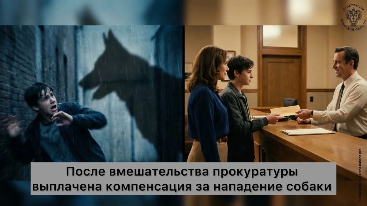 Прокуратура Навлинского района провела проверку по обращению местного жителя о нападении на его 13-летнего сына бродячей собаки