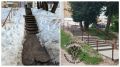 Кошмарную лестницу на Романа Брянского отремонтировали после прокурорского нагоняя