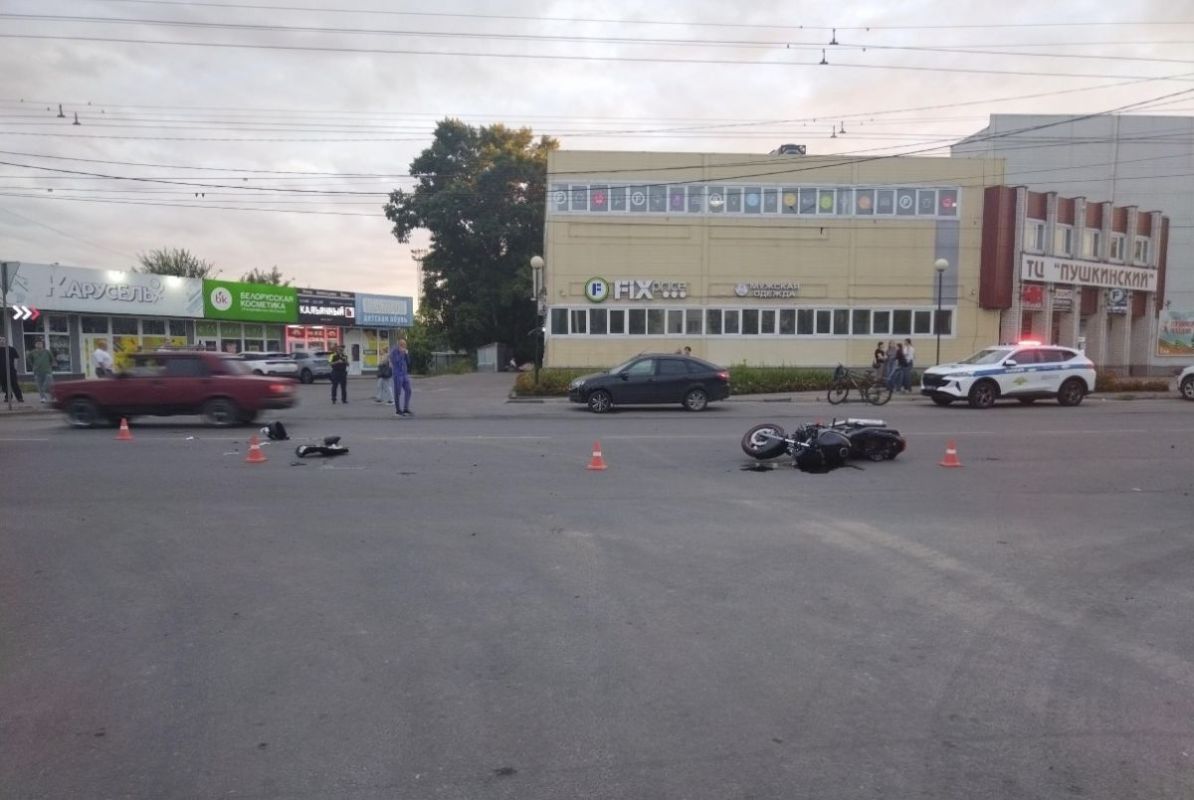 В Брянске в жестком ДТП погиб мотоциклист