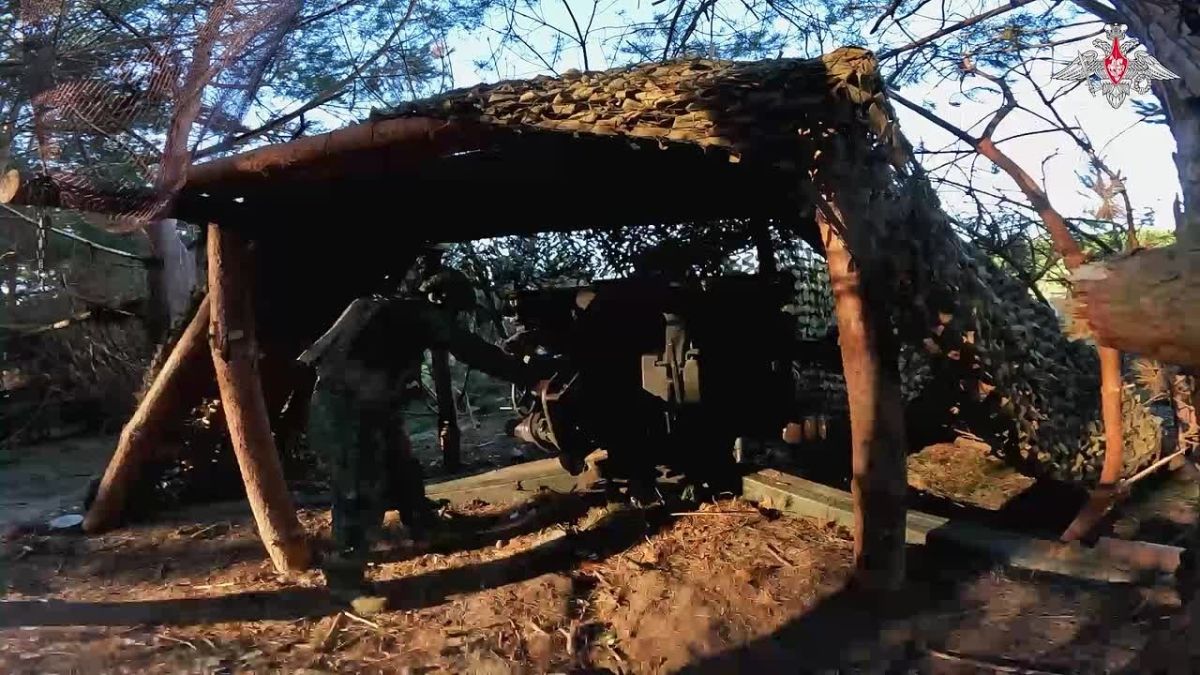 Опубликовано видео освобождения Малой Слободки у брянской границы