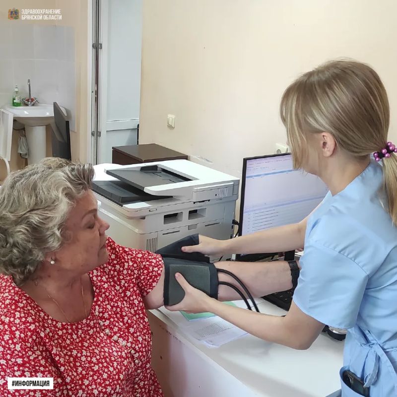 В Злынковском районе продолжается диспансеризация для жителей старшего возраста