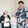Ветерана труда М.А. Федоткину поздравили с 100-летим юбилеем