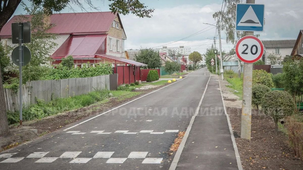 В Брянске за 48,5 млн рублей отремонтировали переулок Северный