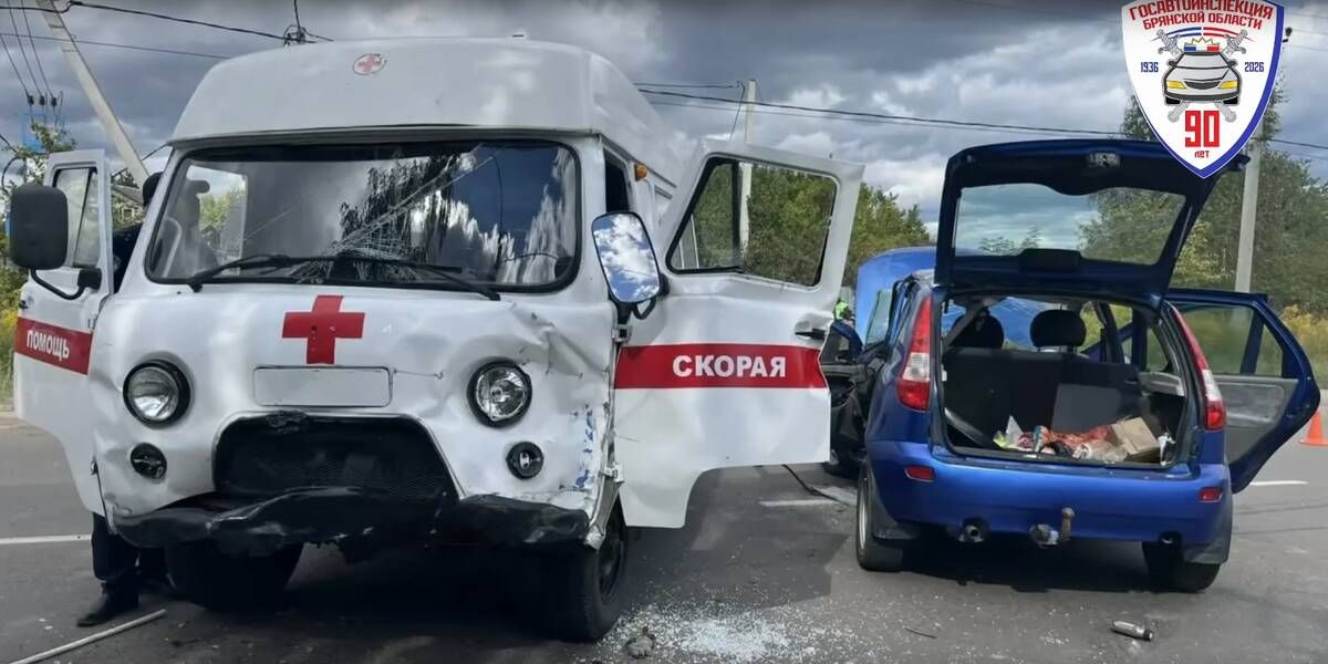 Брянский пенсионер погиб в поселке Верный Путь при ДТП со скорой