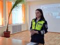 Сотрудники Госавтоинспекции провели профилактическую лекцию для студентов