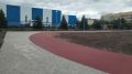В Трубчевске благоустраивают спортивную площадку по нацпроекту