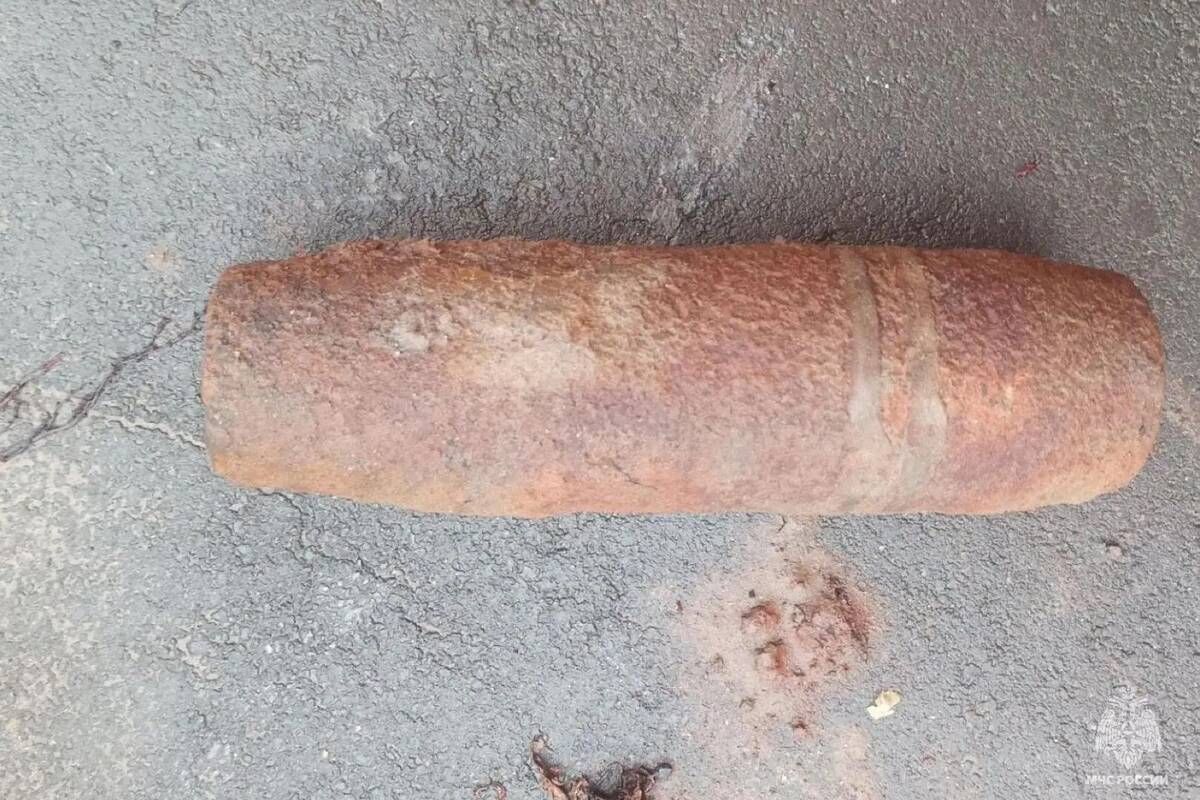 В Унечском районе нашли снаряд времен Великой Отечественной войны