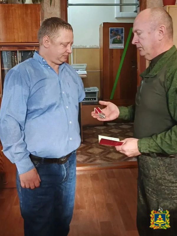 Ветеран СВО Игорь Высокос награжден Орденом Мужества