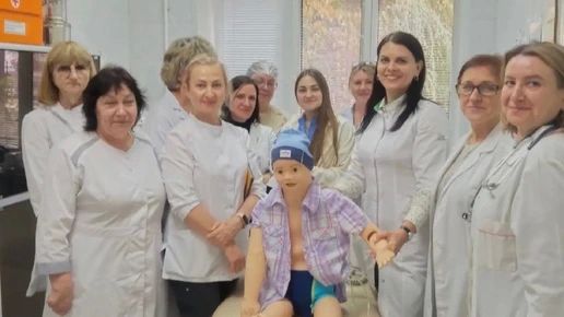 В детской областной больнице отработали действия при остановке сердца