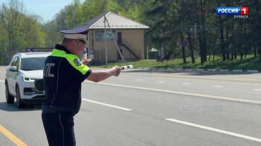 В Брянске за выходные оштрафовали 102 водителя и пешехода