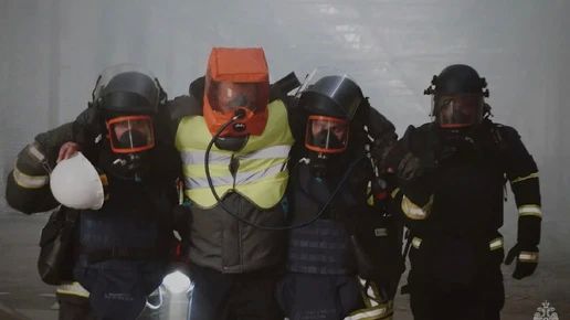 На Брянском машиностроительном заводе отработали действия при пожаре