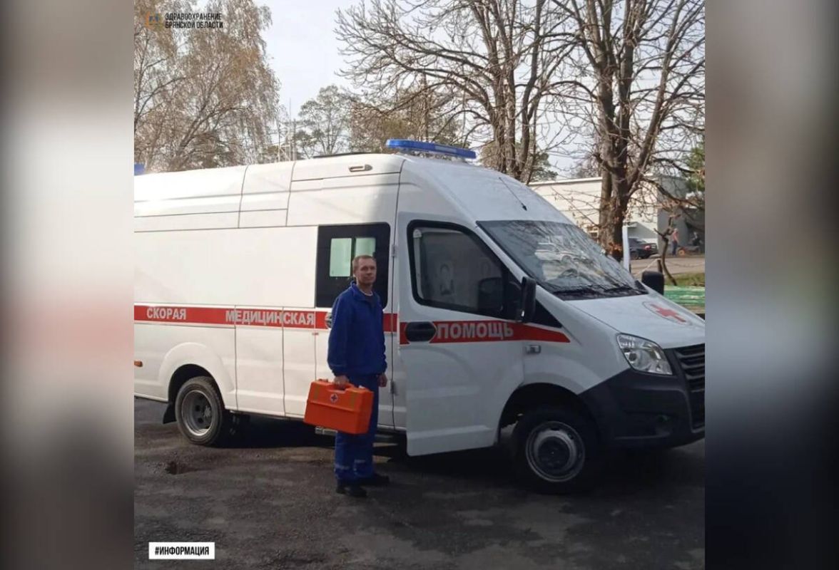 В Севске «скорая» получила бронированное авто для выездов в приграничье