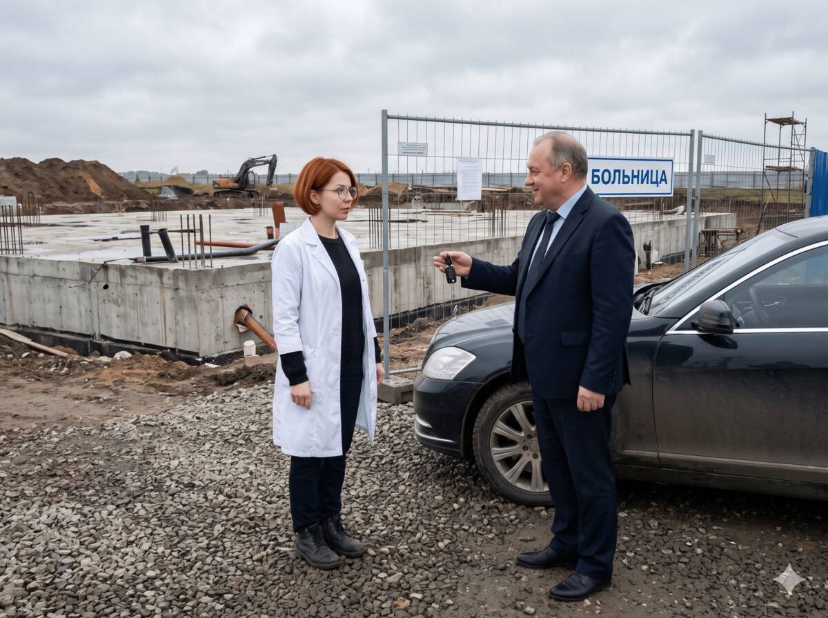 Украденную больницу дачами не вернёшь