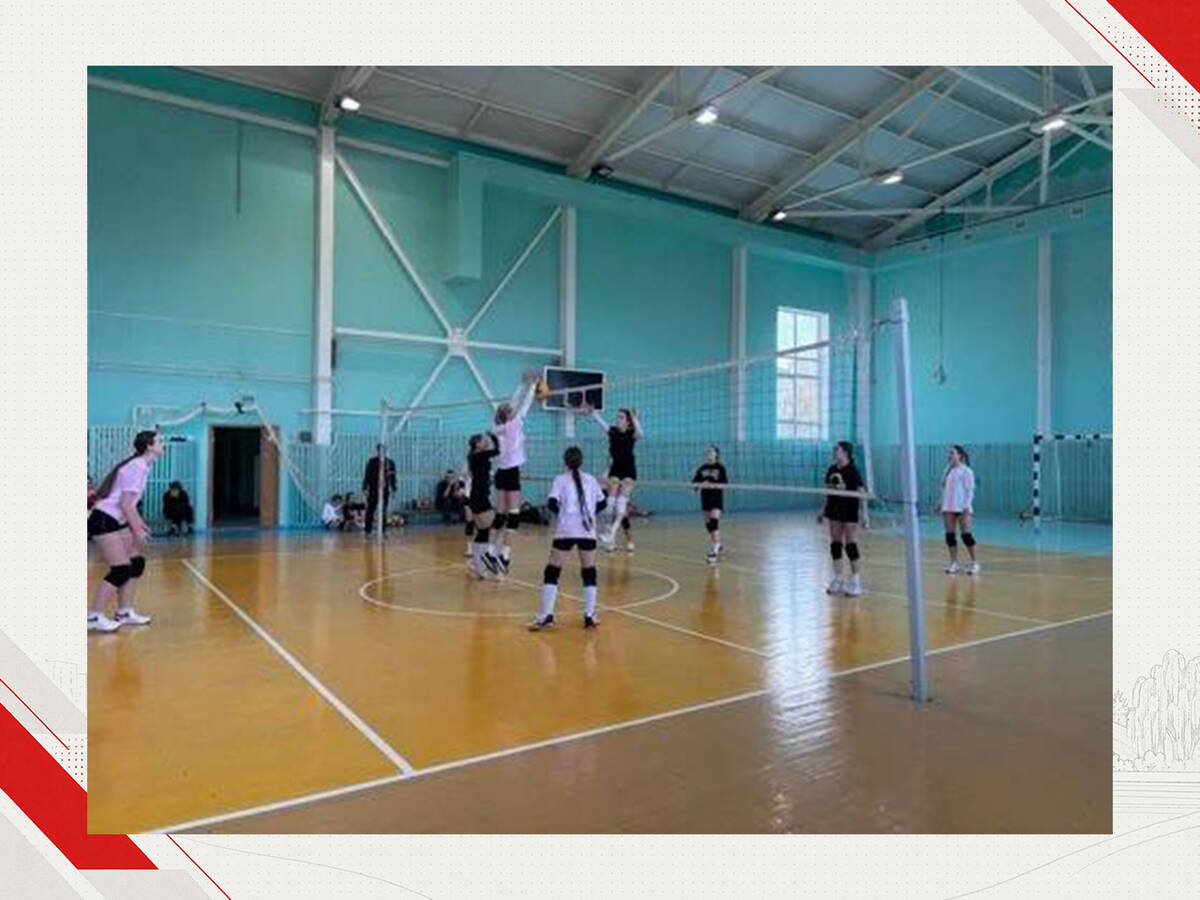Команда Погребской школы выиграла волейбольный турнир в Локте